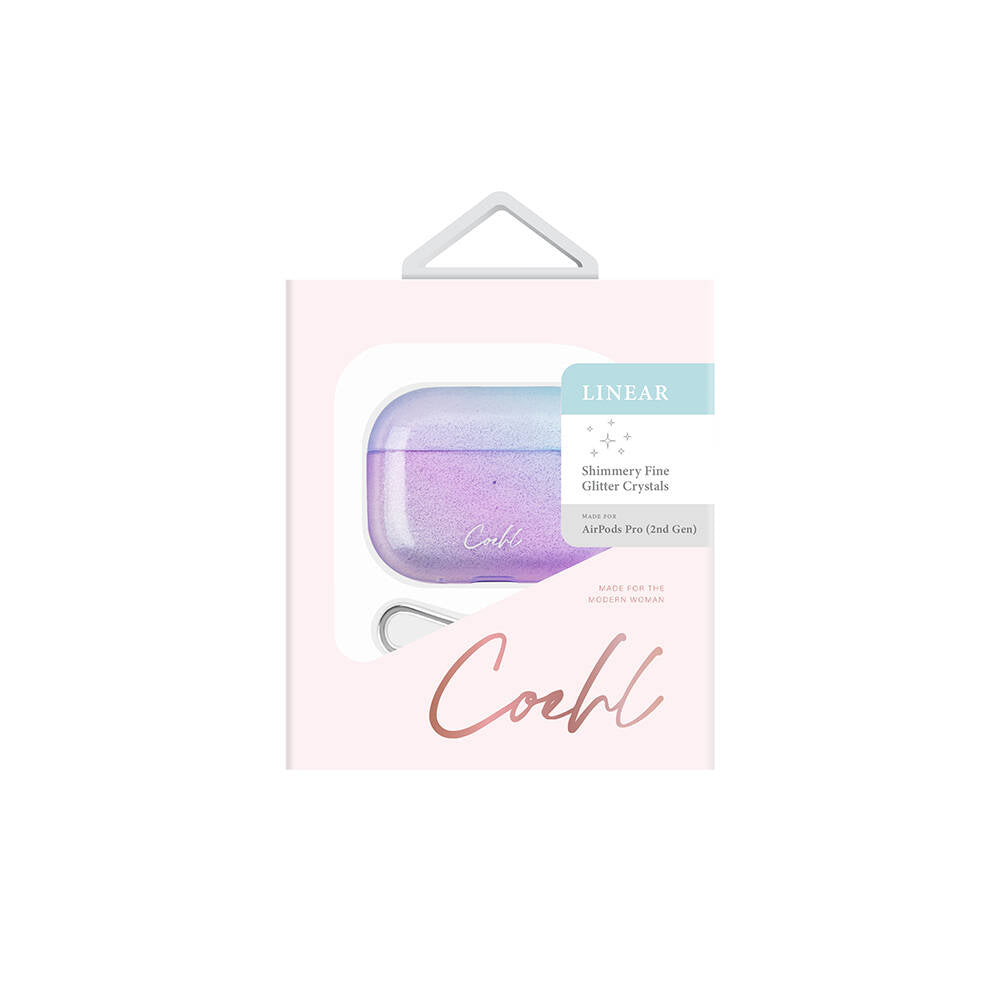Coehl Linear Airpods Pro 2 Parlayan Arka Yüzey Kılıf Coehl Linear Airpods Pro 2 Parlayan Arka Yüzey Kılıf